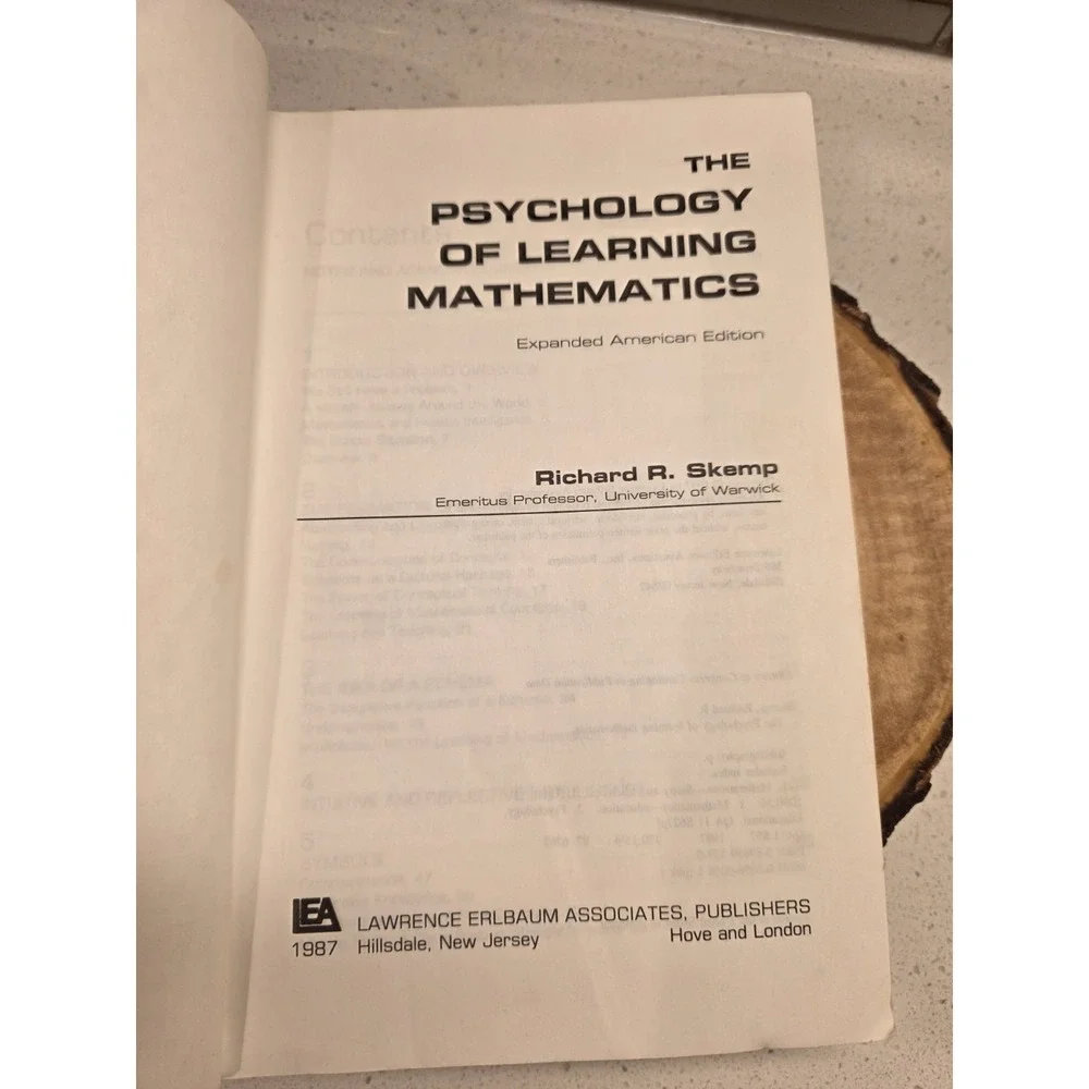 The Psychology of Learning Mathematics : Expanded American Edition by Skemp Book